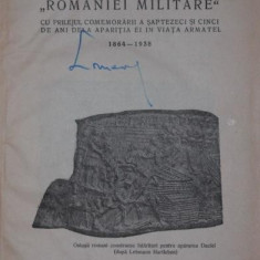 DIN TRECUTUL ROMANIEI MILITARE