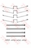 Set accesorii, placute frana RENAULT MASTER I bus (T) (1980 - 1998) TRW PFK358