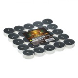 Lum&acirc;nări Parfumate Pastilă, Nero Alli, Aromă Argan, Set 25 Bucăți, Culoare Negru, Timp Ardere 4 Ore, Diametru 3.5cm, &Icirc;nălțime 1.5cm, Oem