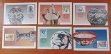 P.R.CHINA-&#039;&#039;arta-ceramica==set de 63Maxicard-MNH NESTAMP. -Calitate EXTRA