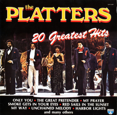 Vinil The Platters &amp;lrm;&amp;ndash; 20 Greatest Hits (-VG) foto