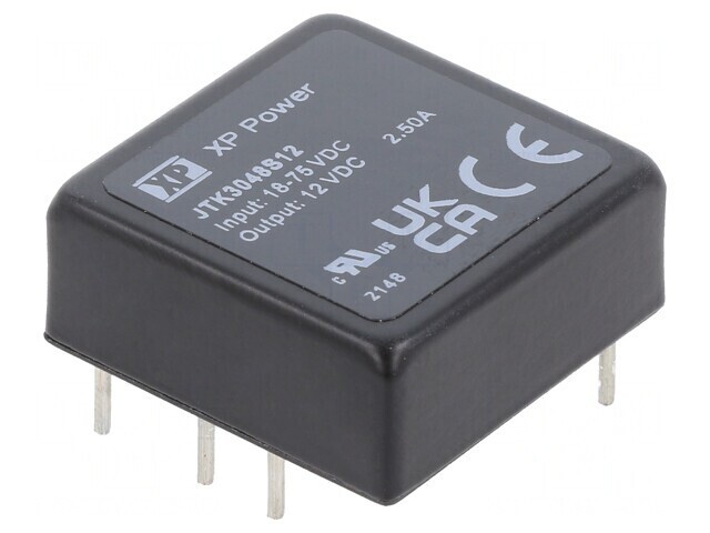 Convertor DC/DC 30W 18-75V la 12V 2.5A 1x1