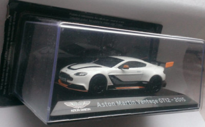 Macheta Aston Martin Vantage GT12 2015 - IXO/Altaya 1/43 foto