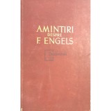 N. N. Sukov - Amintiri despre F. Engels (Editia: 1958)