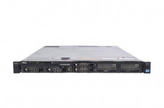 Server DELL PowerEdge R620, Rackabil 1U, 2 Procesoare Intel Six Core Xeon E5-2630L v2 2.4 GHz, 16 GB DDR3 ECC Reg, 4 x 600 GB SAS, Raid Controller SAS foto