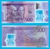 Jamaica 500 Dollars 2022 &#039;Seria Independenta&#039; UNC serie: AG495894 Comemorativa