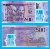 Jamaica 500 Dollars 2022 &#039;Seria Independenta&#039; UNC serie: AG495894 Comemorativa