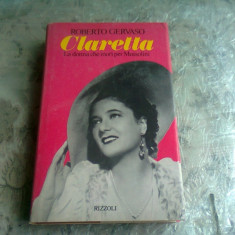 CLARETTA, LA DONNA CHE MORI PER MUSSOLINI - ROBERTO GERVASO (CARTE IN LIMBA ITALIANA)