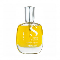 Ser de stralucire cu microcristale, Alfaparf, Semi Di Lino Sublime Cristalli Liquidi The Original, 50ml