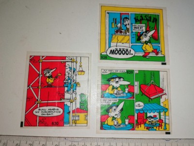 RARE = LOT 3 SURPRIZE GUMA TIPITIP TIP I TIP 828,829,830 foto