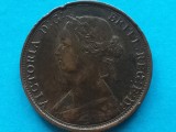 PROVINCIILE CANADIENE-NOVA SCOTIA -1 CENT 1864