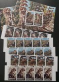 Gibraltar păsări bufnițe Mi. 1975-1979 MNH**, x5 serii