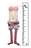 Papusa perna hand made pentru copii Soricelul Tik 80 cm, TIKNIK