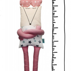 Papusa perna hand made pentru copii Soricelul Tik 80 cm