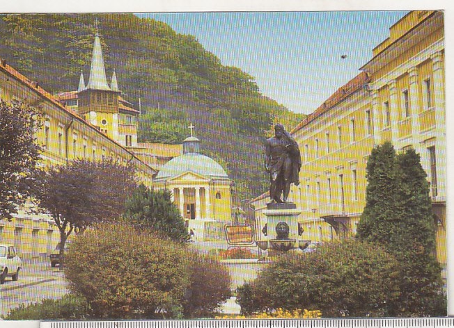 bnk cp Baile Herculane - Statuia lui Hercule - necirculata