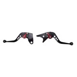 Set 2 manete frana si ambreiaj reglabile Kawasaki ZX6R/ZX10R/ZX12R/Z1000/Versys,... Cod Produs: MX_NEW CNC0042