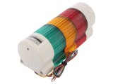 Coloană de semnalizare LED roșu/ambră/verde