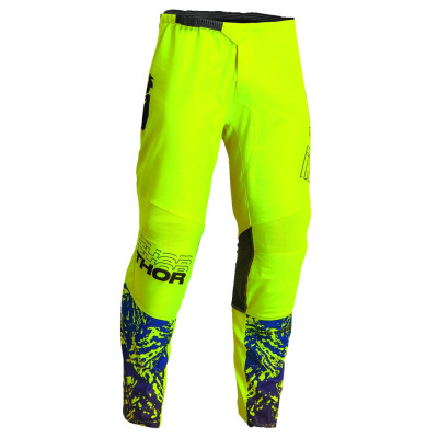 Pantaloni cross/enduro/atv Thor Sector Atlas, fluo galben, marime 30 foto