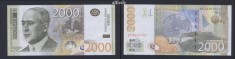 SERBIA 2012 2000 Dinari, UNC foto