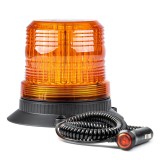 Girofar LED magnetic 80 LED 12-24V IP56 AMiO, lumina portocalie