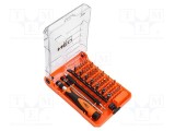 Kit capete şurubelniţă NEO TOOLS 45 piese geantă