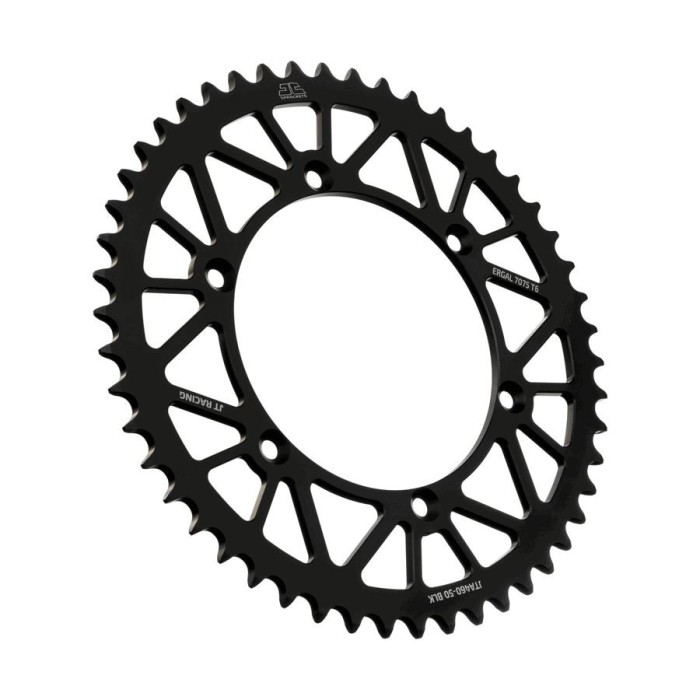 MBS Pinion spate Aluminiu JT Kawasaki 520 Z50, negru, Cod Produs: JTA46050BLK