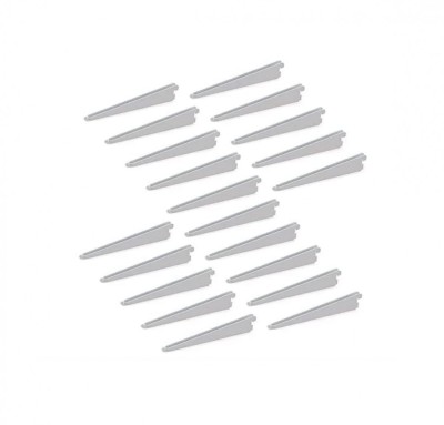 Suporturi pentru rafturi Emuca 7908812 (dimensiune: 32 mm), Alb, Set 11 buc - RESIGILAT foto