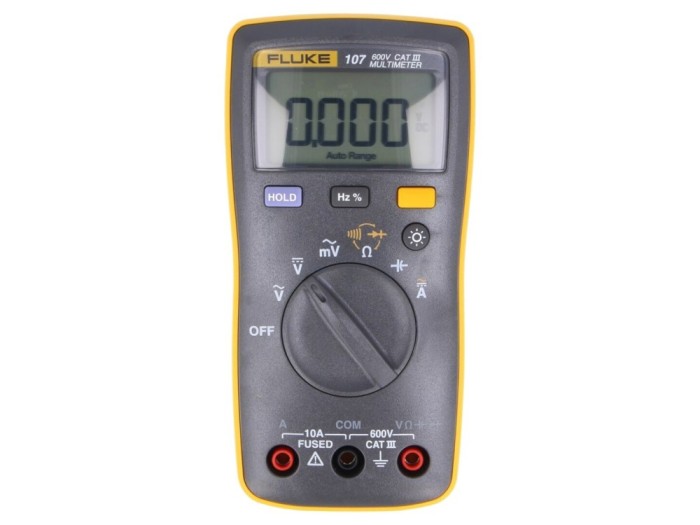 Multimetru digital LCD, CAT III 600V