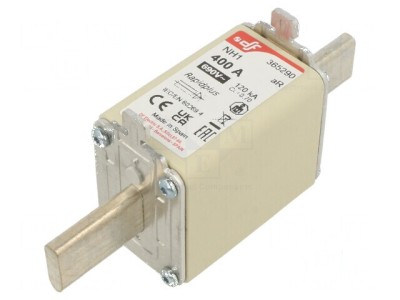 Siguranță aR 400A 690VAC 550VDC NH1 foto