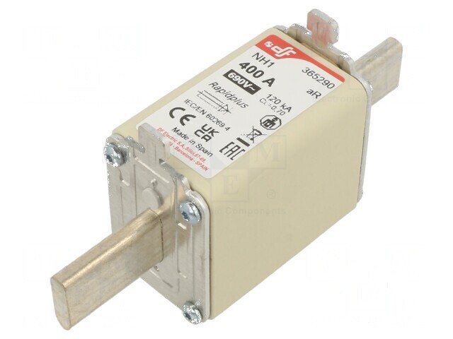 Siguranță aR 400A 690VAC 550VDC NH1