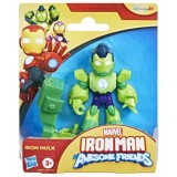 MARVEL IRON MAN SI PRIETENII SAI UIMITORI FIGURINA IRON HULK 7.6CM