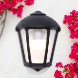 Cumpara ieftin Aplica Fabio 1XE27 IP55, negru, Fumagalli