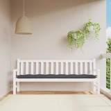 Perna Banca Gradina Gossi 200x50x7cm Antracit Oxford Poliester Exterior