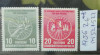 TS21 - Timbre serie DDR - 1956 Mi5521-522, Stampilat