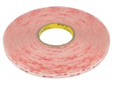 Bandă Adezivă Transparentă Acrilică 12mm x 33m