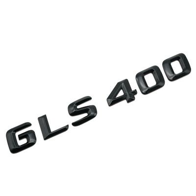 Emblema GLS 400 Negru, pentru spate portbagaj Mercedes foto