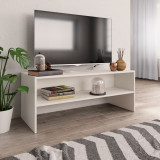 Comoda TV, alb, 100 x 40 x 40 cm, PAL GartenMobel Dekor, vidaXL