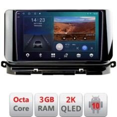 Navigatie Skoda Octavia 4 2020-2024 Android ecran Qled 2K Octa Core 3+32 carplay android auto KIT-octavia4+EDT-E310v3v3-2K CarStore Technology foto