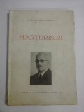 MARTURISIRI vol.I - General Radu R. ROSETTI - Bucuresti, 1940