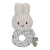 Little Dutch Miffy Fluffy Lucky Leaves Rattle Toy jucărie zornăitoare 0 m+ Blue 1 buc