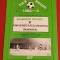 Program meci fotbal SHAMROCK ROVERS - UNIVERSITATEA CRAIOVA (UEFA CUP 21.10.1982)