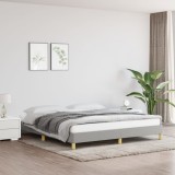 VidaXL Cadru de pat fără saltea, gri deschis, 180x200 cm, textil