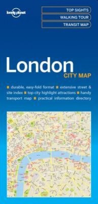 Lonely Planet London City Map foto