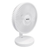 Ventilator de masa pliabil, USB, 4W, Alb, &Oslash;21cm, CMCLASS