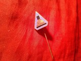 Insigna ISIM Timisoara - Institutul Național de Cercetare-Dezvoltare &icirc;n Sudură și &Icirc;ncercări de Materiale , h=1,7cm