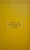 Adio diferentei. Eseu asupra modernitatii tarzii - Claude Karnoouh, Carte Filosofie