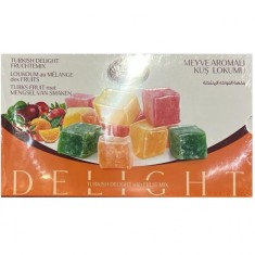 Rahat Turcesc Cubulete 1cm pentru Cozonac Delight Arome Fructe Malatya 350g MGR30362 foto