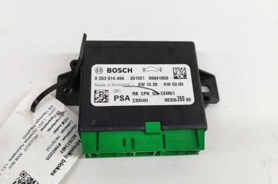 Unitate de control senzor de parcare PDC PEUGEOT 3008 SUV 2021 OEM: 9835626980,0263014494 27613401 foto