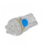 Bec auto 12V T10-4LED albastru VIPOW