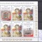2007 In memoria Parintelui Teoctist bloc de 4 + 2 vg. LP1775 b MNH Pret 3,9+1Lei